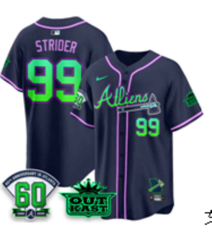 men 2026 Atlanta Braves #99 Strider blue Game Nike MLB Jersey 072704->atlanta braves->MLB Jersey